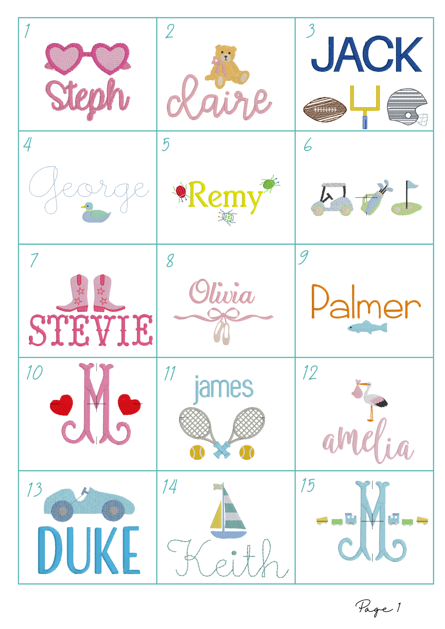 Monogram Service *New *