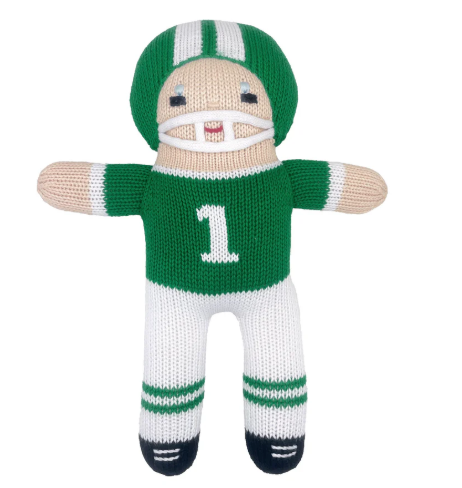 Football Player 7'' Green/White