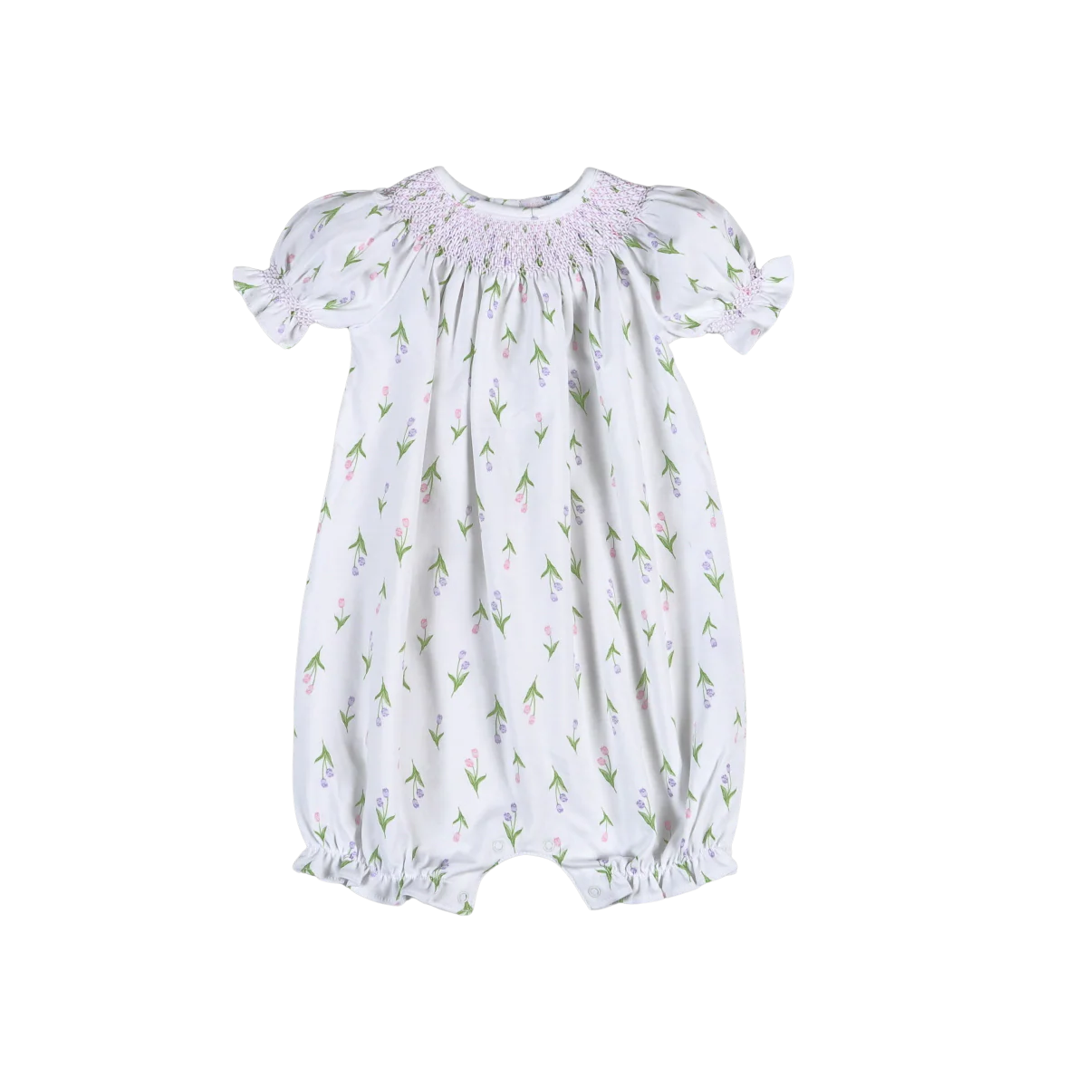 Zoe Hand Smocked Bishop Bubble