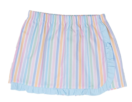 Evelyn Pretty Stripe Skort