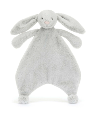 Bashful Grey Bunny Comforter
