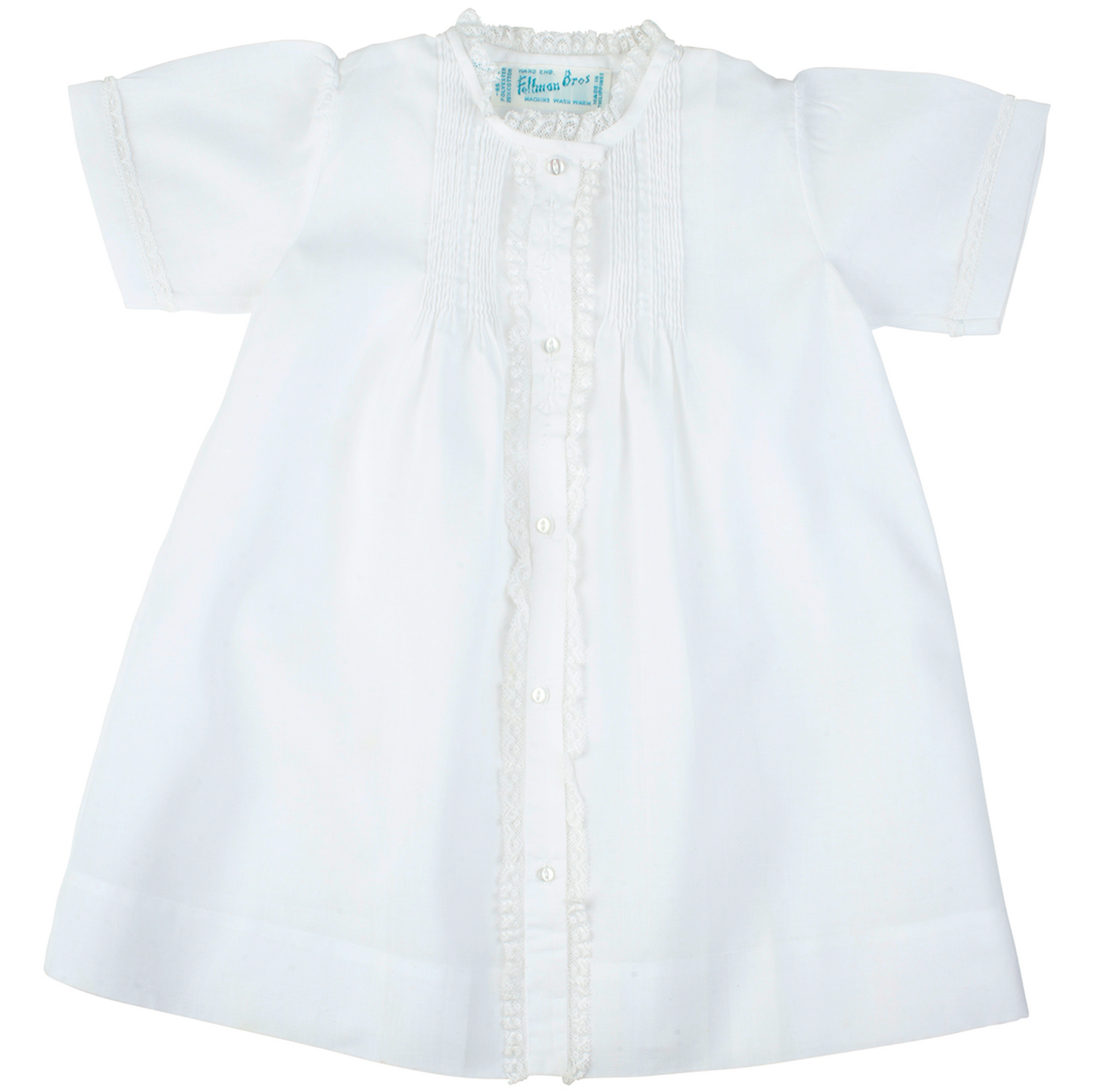 newborn folded daygown-infant