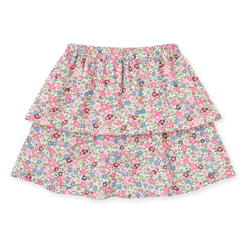 Floral Knit Skirt (F6611)