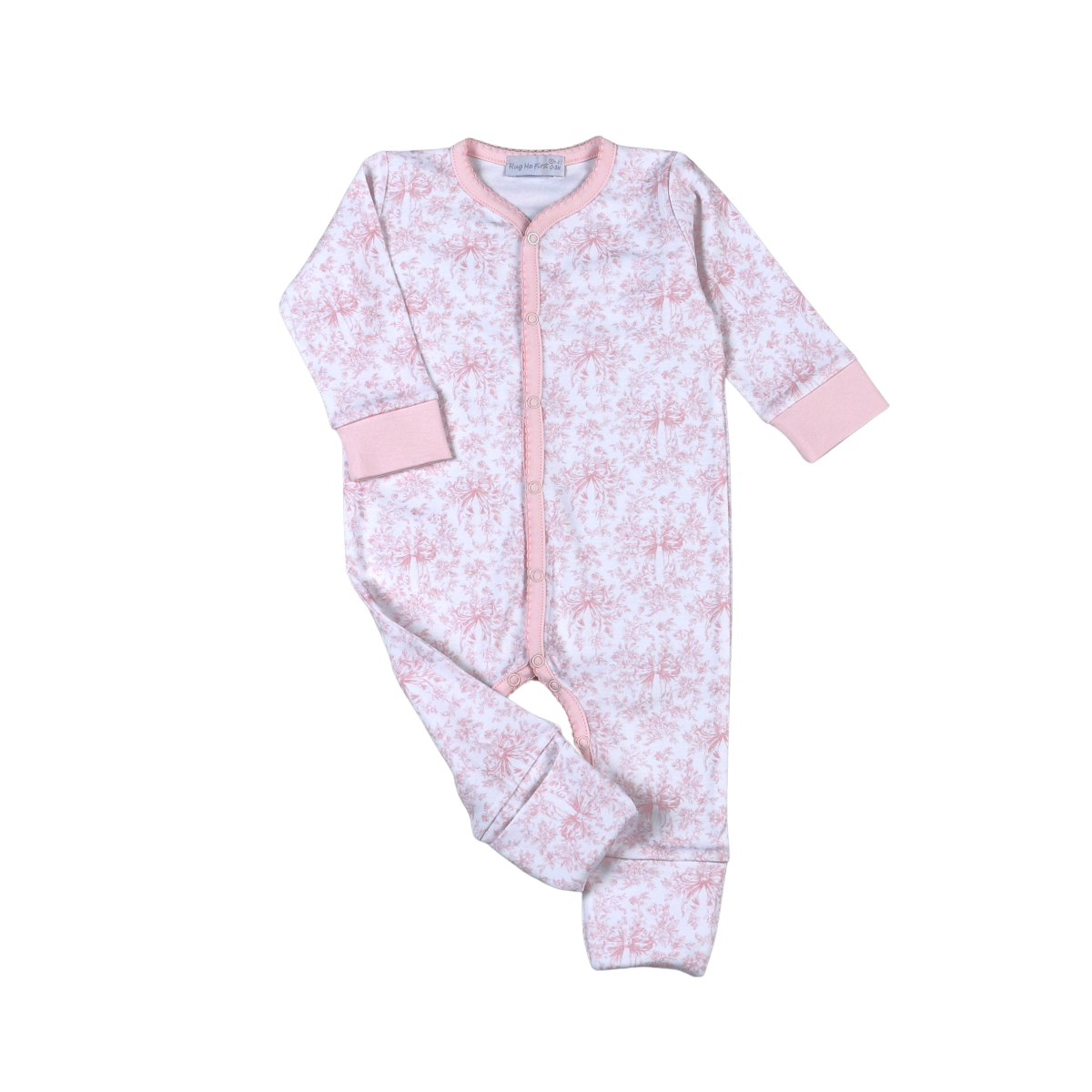 Gigi Pink Toile Playsuit