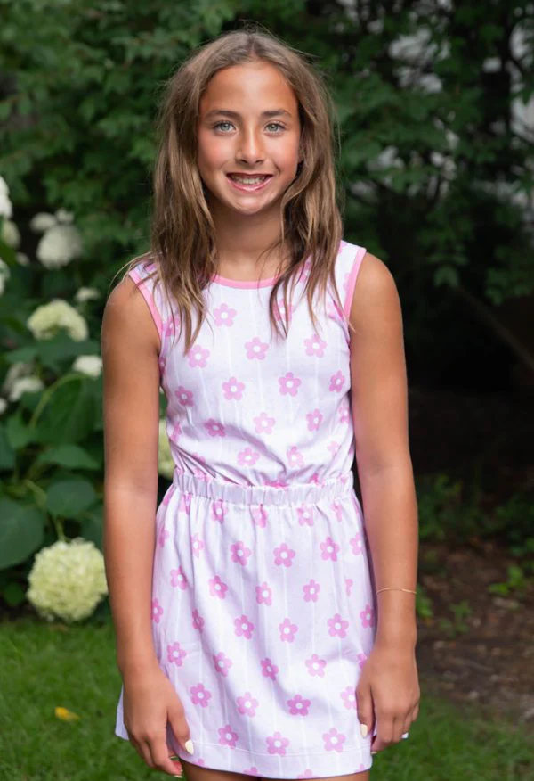 Kristin Knot Dress - Daisy
