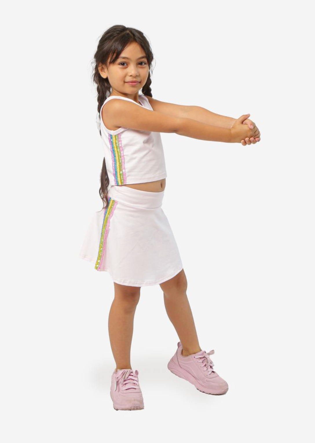 Blush Pink Tennis Set TWEEN