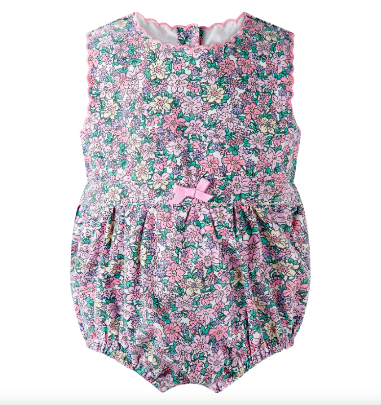 Floral Scalloped Bubble