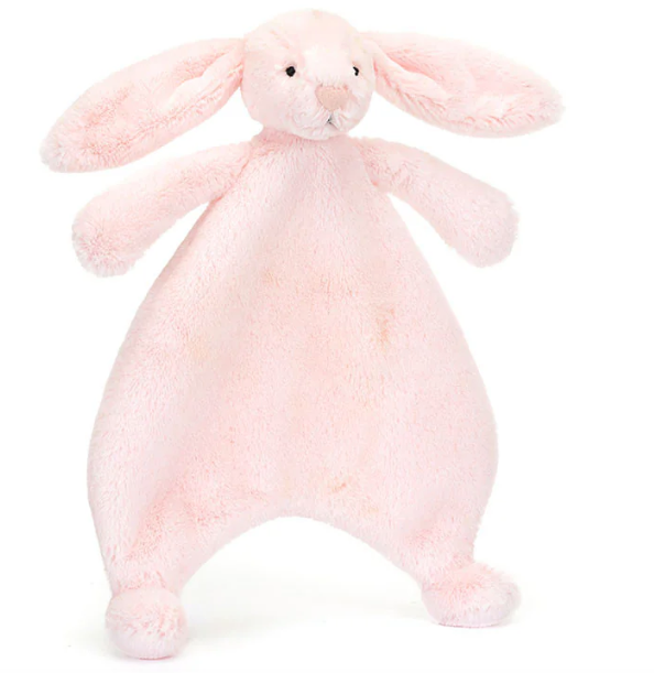 Bashful Pink Bunny Comforter