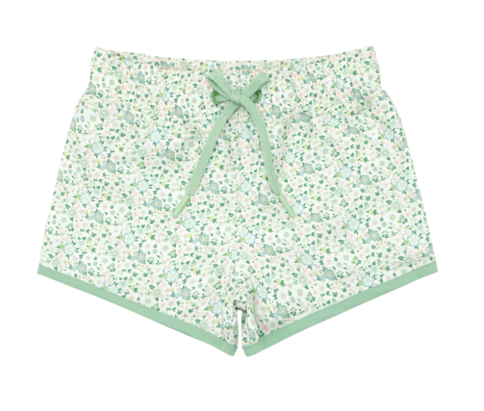 BOARDIE GREEN FLORAL