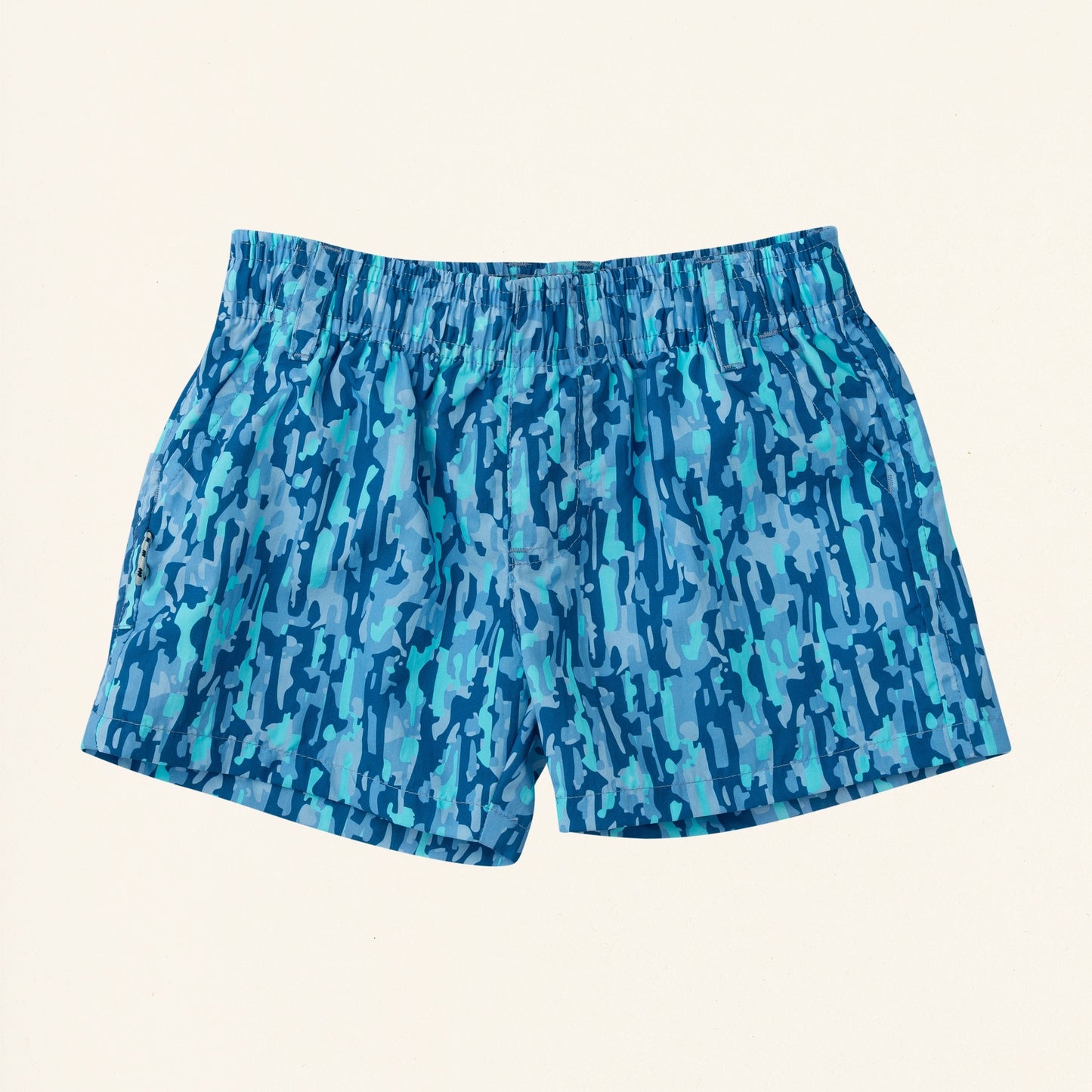 Outrigger Performance Short Blues Camo