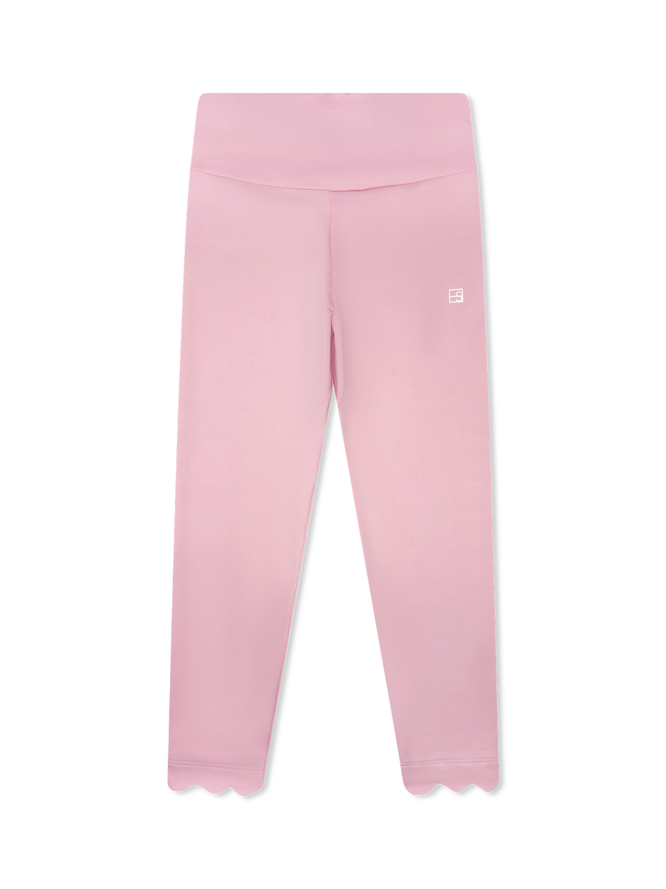 Sadie Scallop Legging - Cotton Candy Pink TWEEN