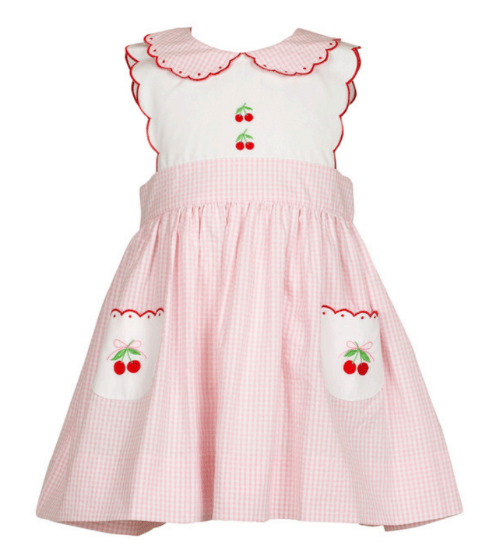 Cece Cherry Pinafore Pink