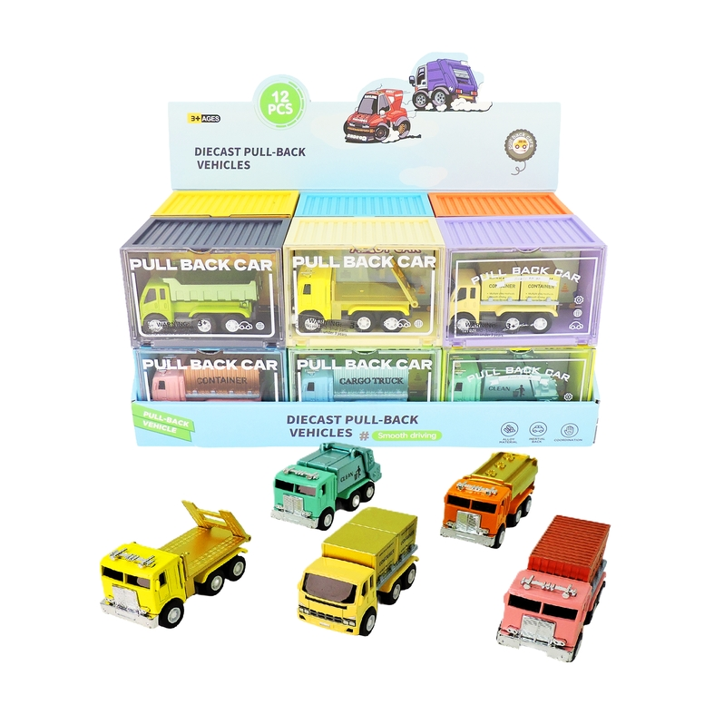 Alloy Alley Large Diecast Pull-Back Truck