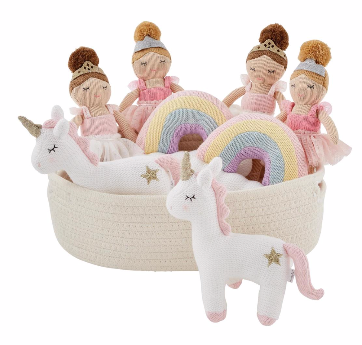 Princess Rattle Basket