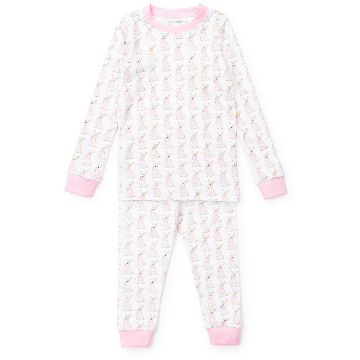 Grayson Pajama Pant Set - Easter Bunnies Pink