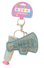 Cheer Face Glitter Keychain - Tween