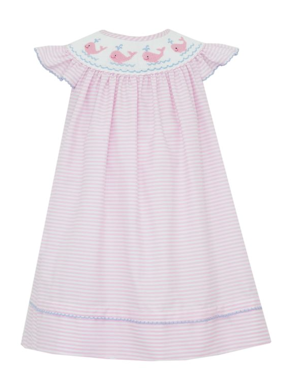 Bishop Pink Stripe Whale