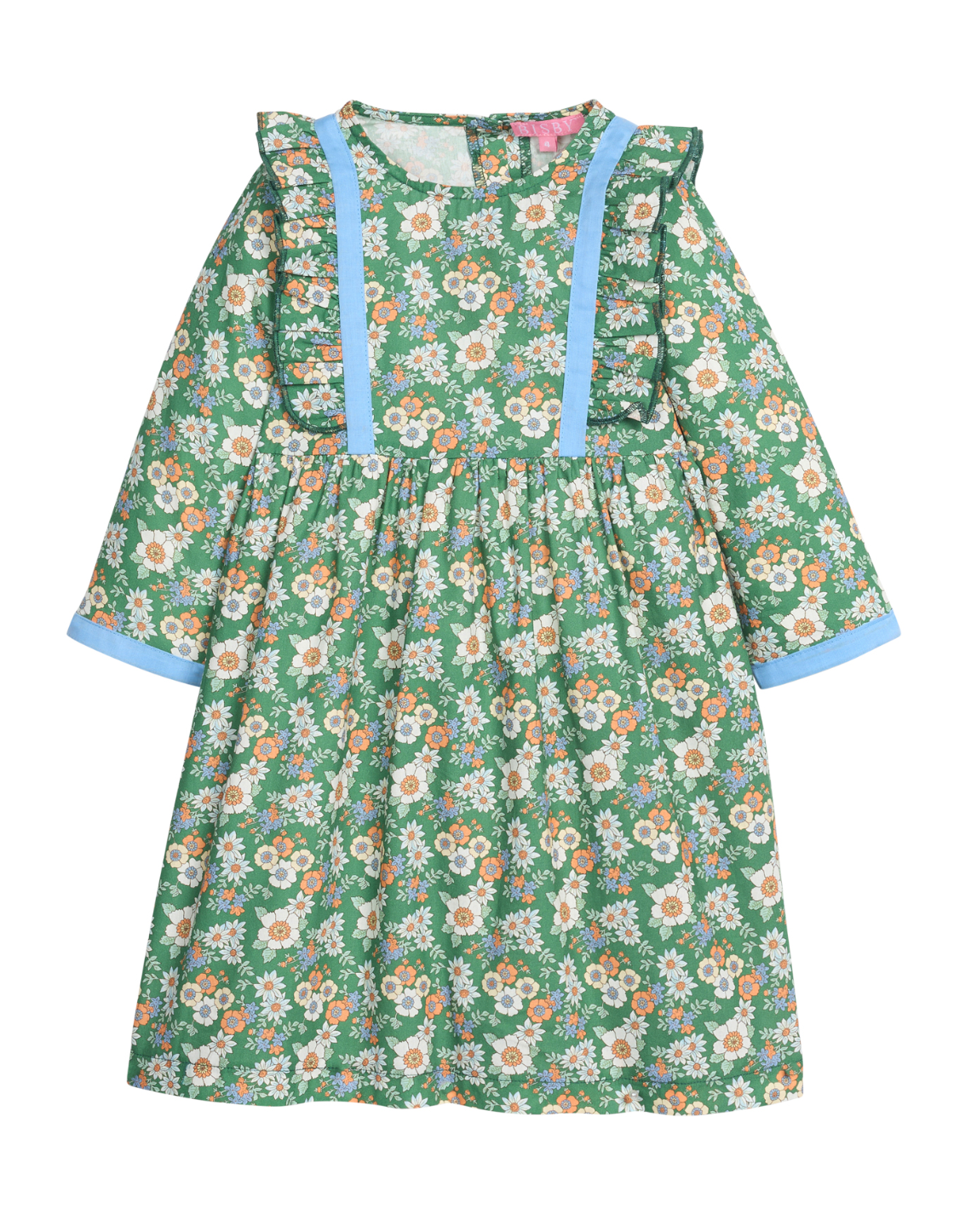 Porto Dress - Greenwich Garden Green - Tween