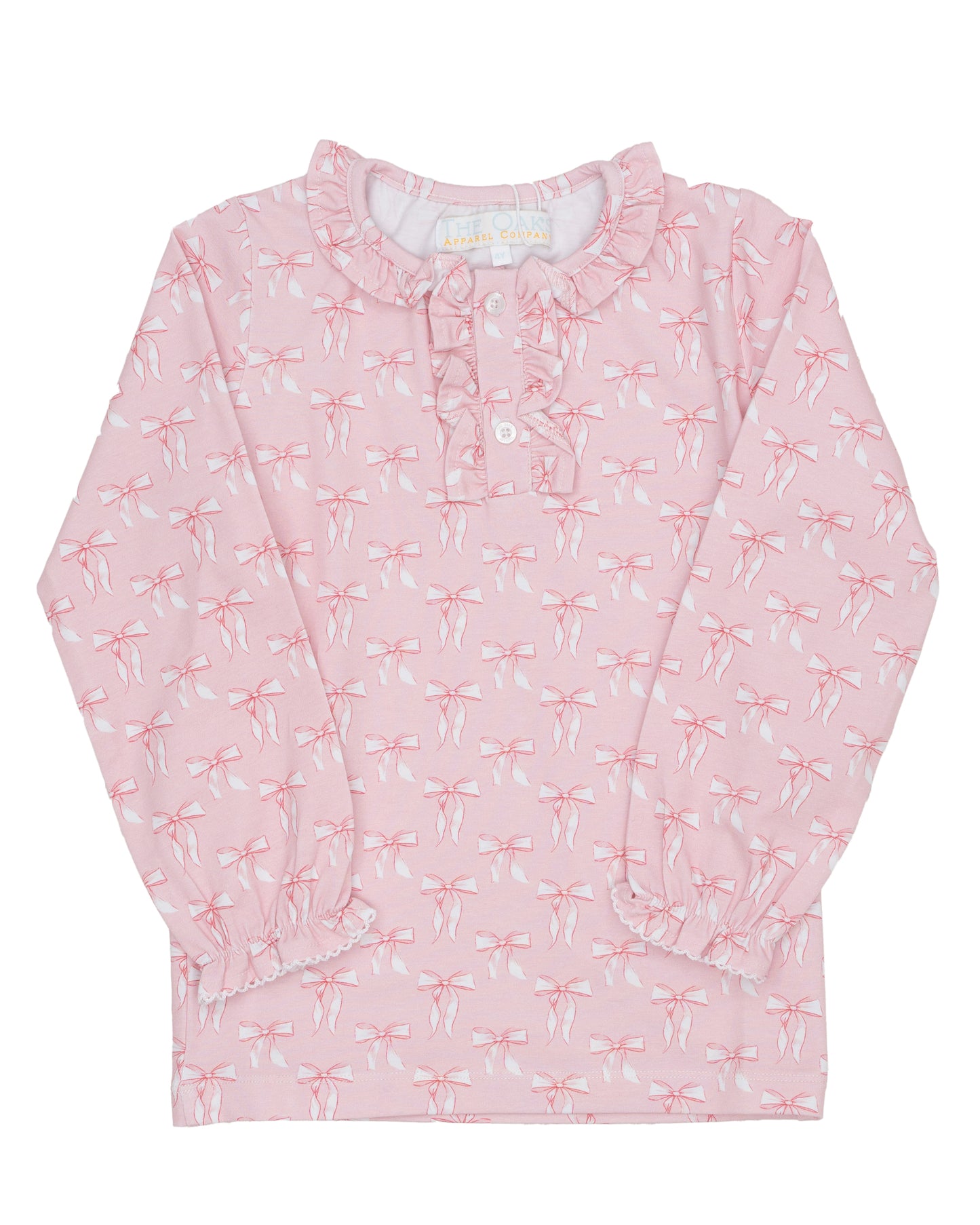 Ballet Bows Long Sleeve Top