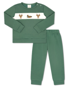 Bayou Play Set - Griffin Green W/ Mallards