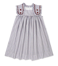 Frances Flap Dress - All American, Raleigh Red