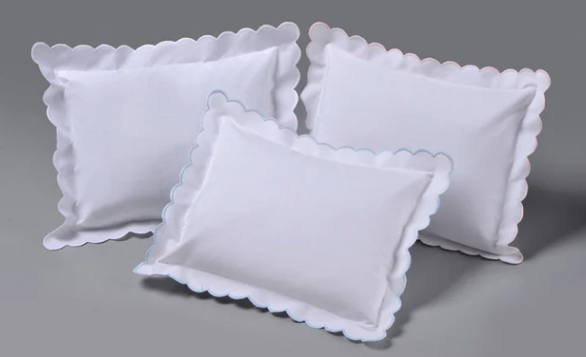 Double Scalloped Sham 12X16