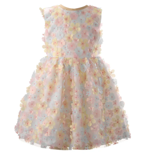 Flutter Flower Party Dress