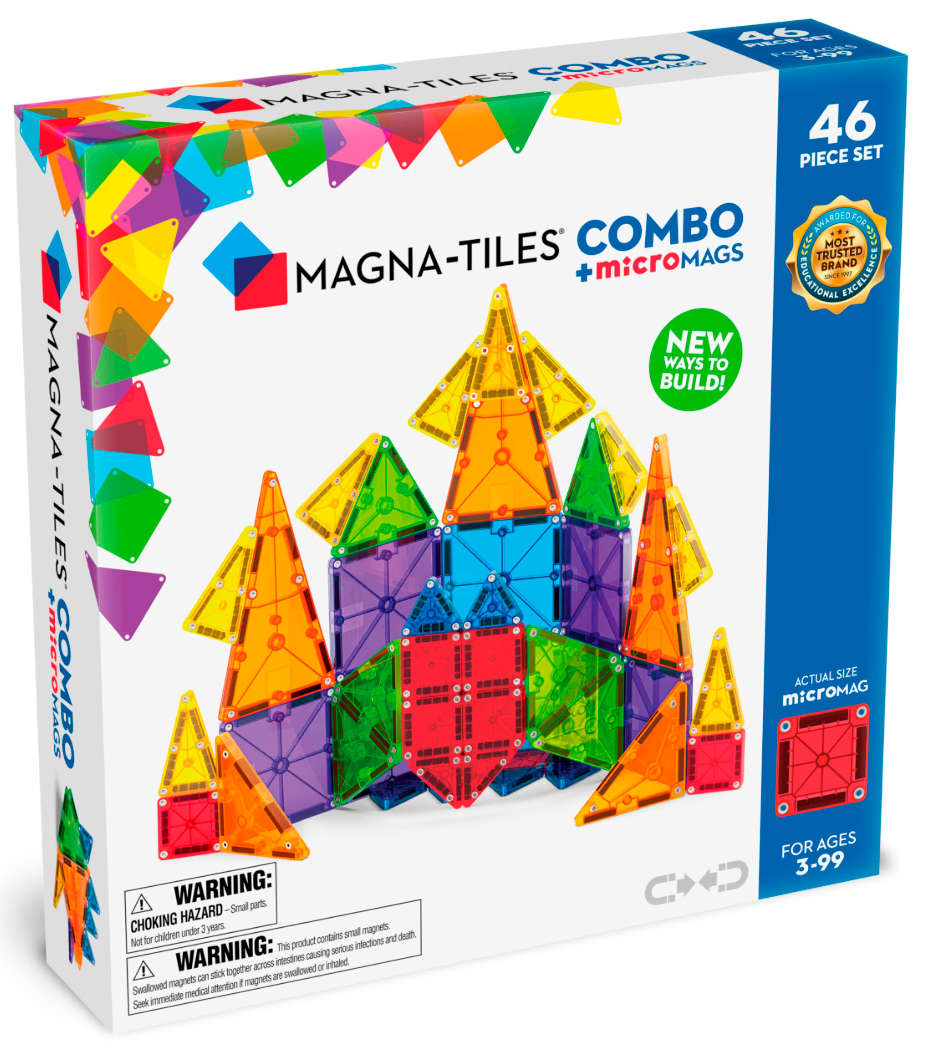 Combo 46 Piece Magnatiles Set