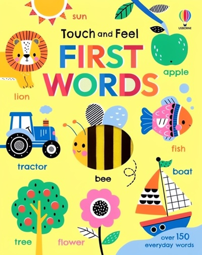 Touch-And-Feel First Words by Usborne