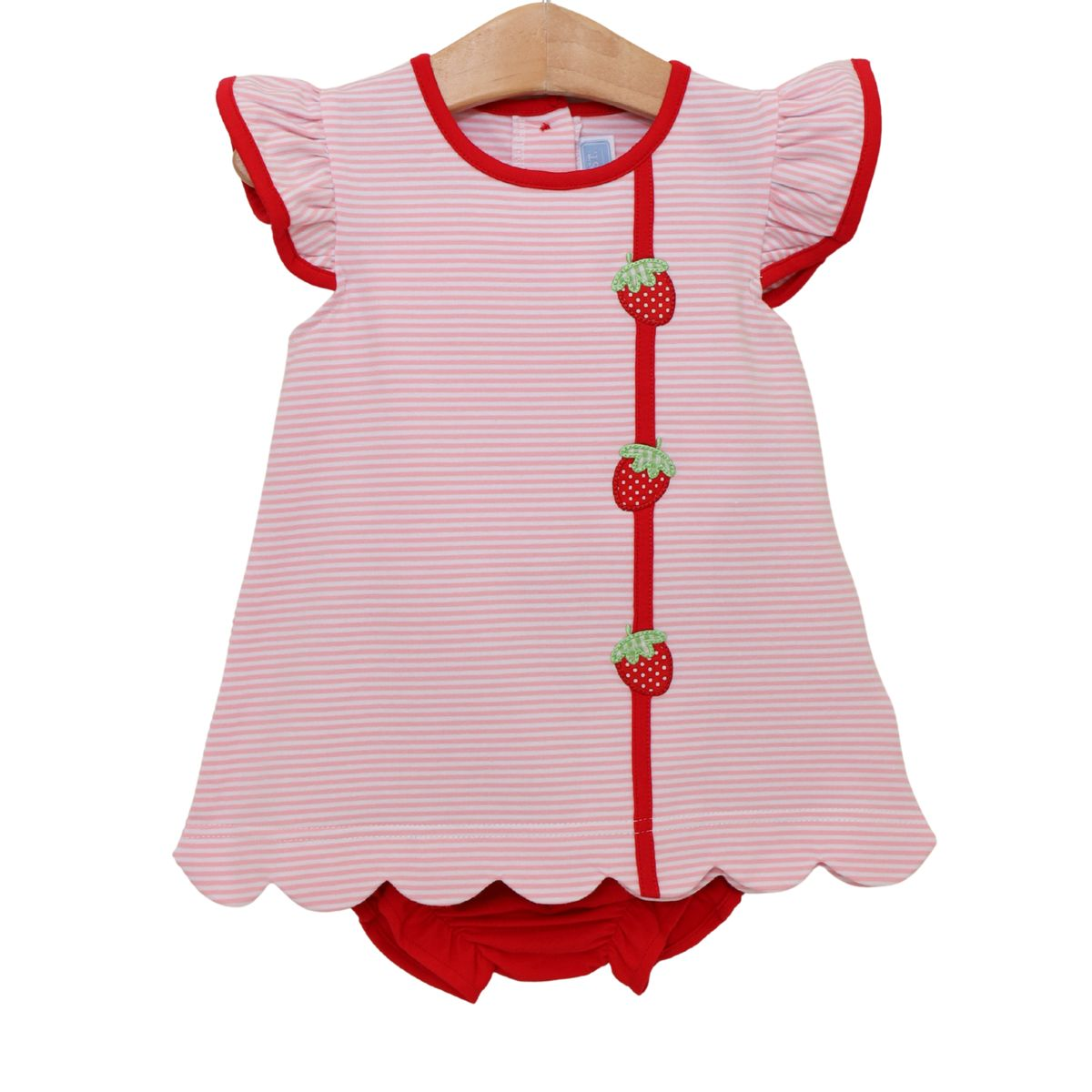 Strawberry Diaper Set
