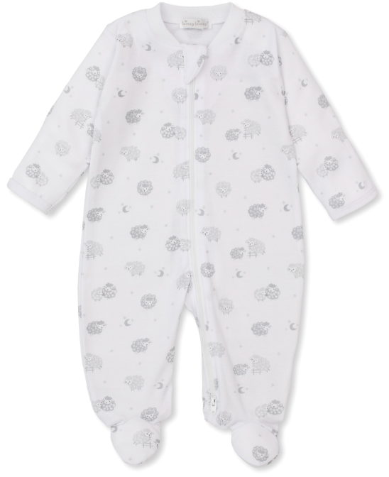 Baa Baa Baby Sheep Zip Footie