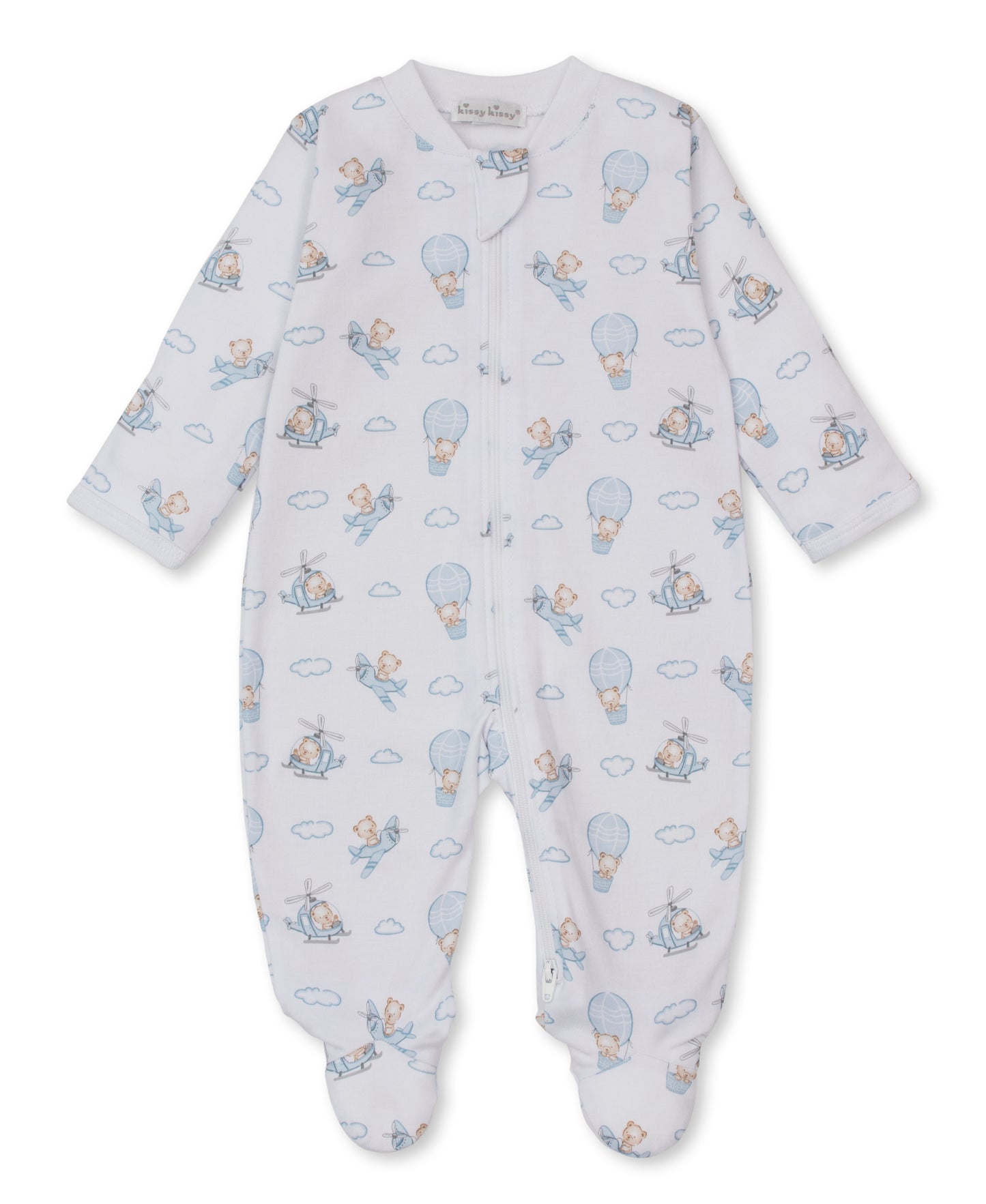 Footie w/Zip Print - Summertime Take Off