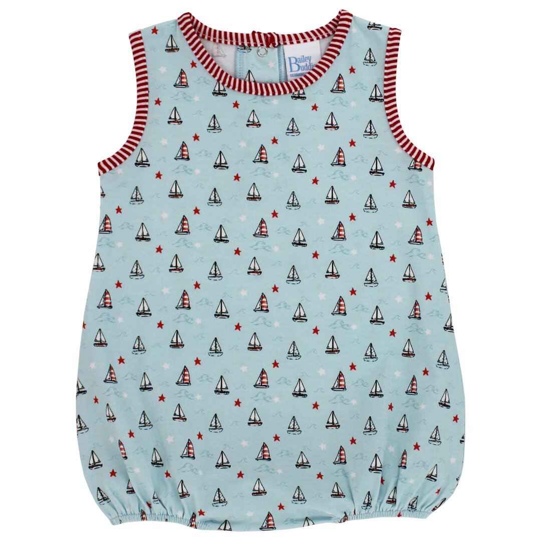 Knit Infant Bubble - Regatta Club