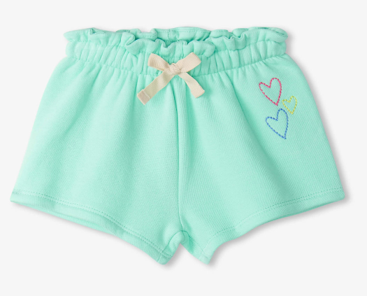 Ice Green Toddler Paper Bag Short