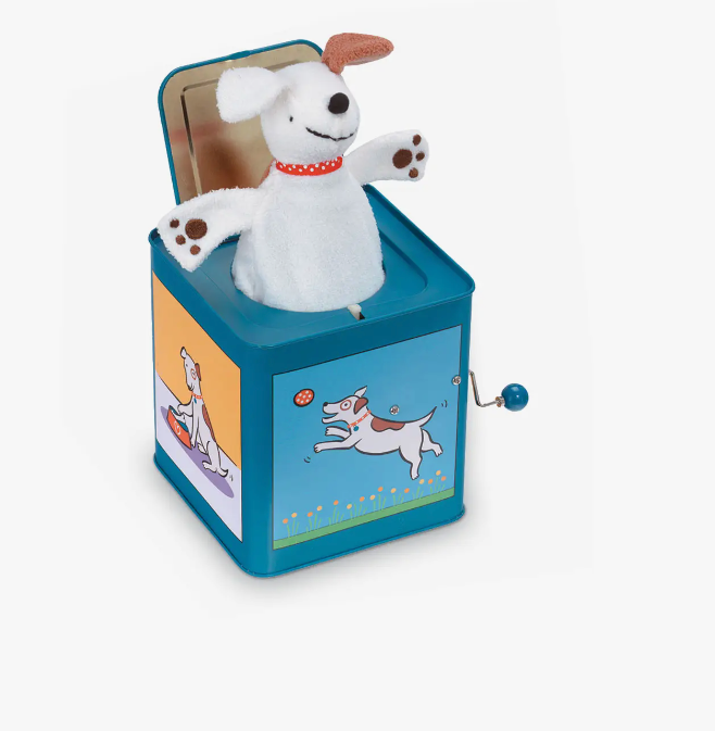 Dog Jack in the Box