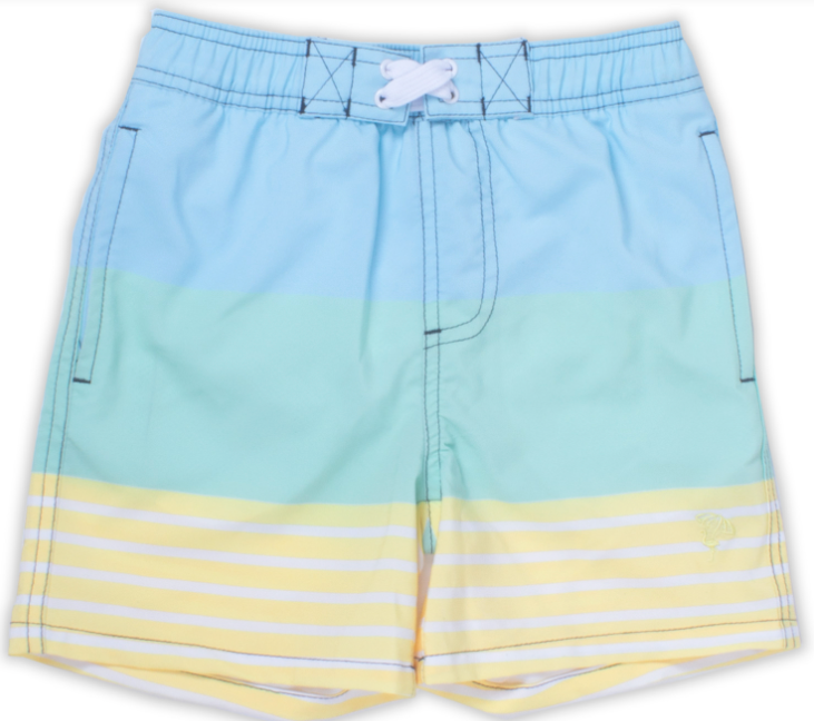 Boy Trunks Stripe Colorblock