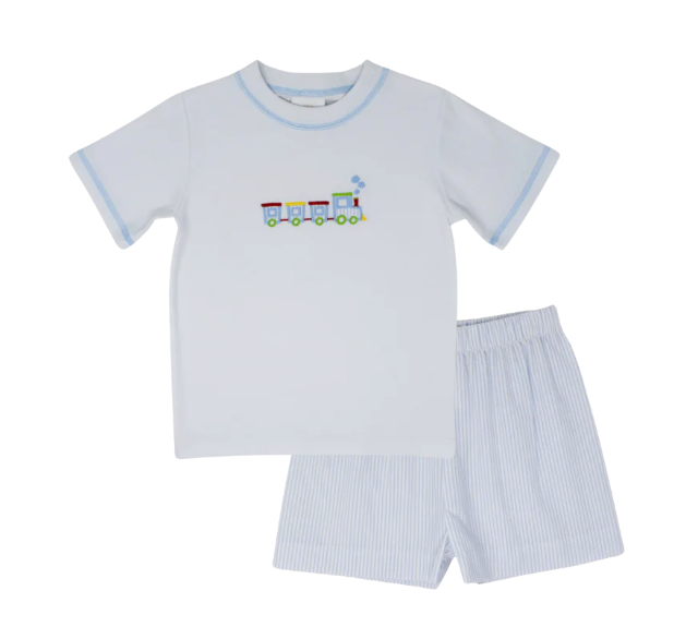 All Aboard Train Short Set Preston