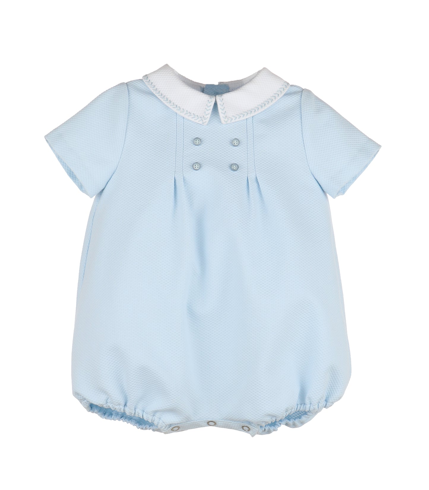 Boy Bubble with Stitches Blue 8327