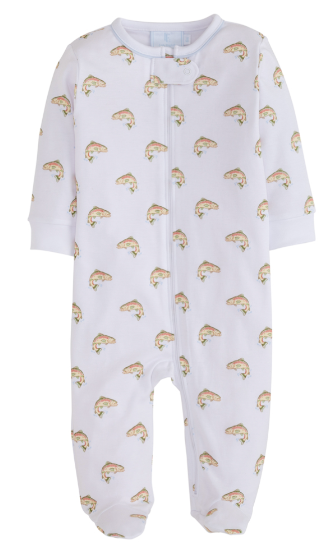 Zippered Footie Trout