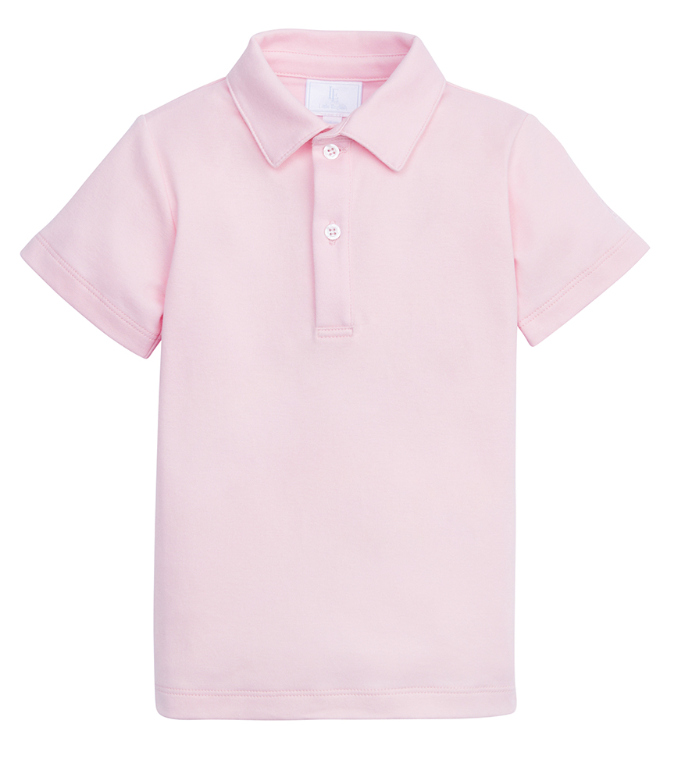 Short Sleeve Polo Light pink
