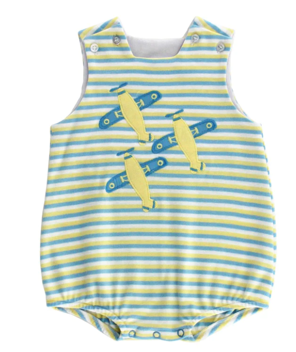 Pastel Planes Knit Bubble