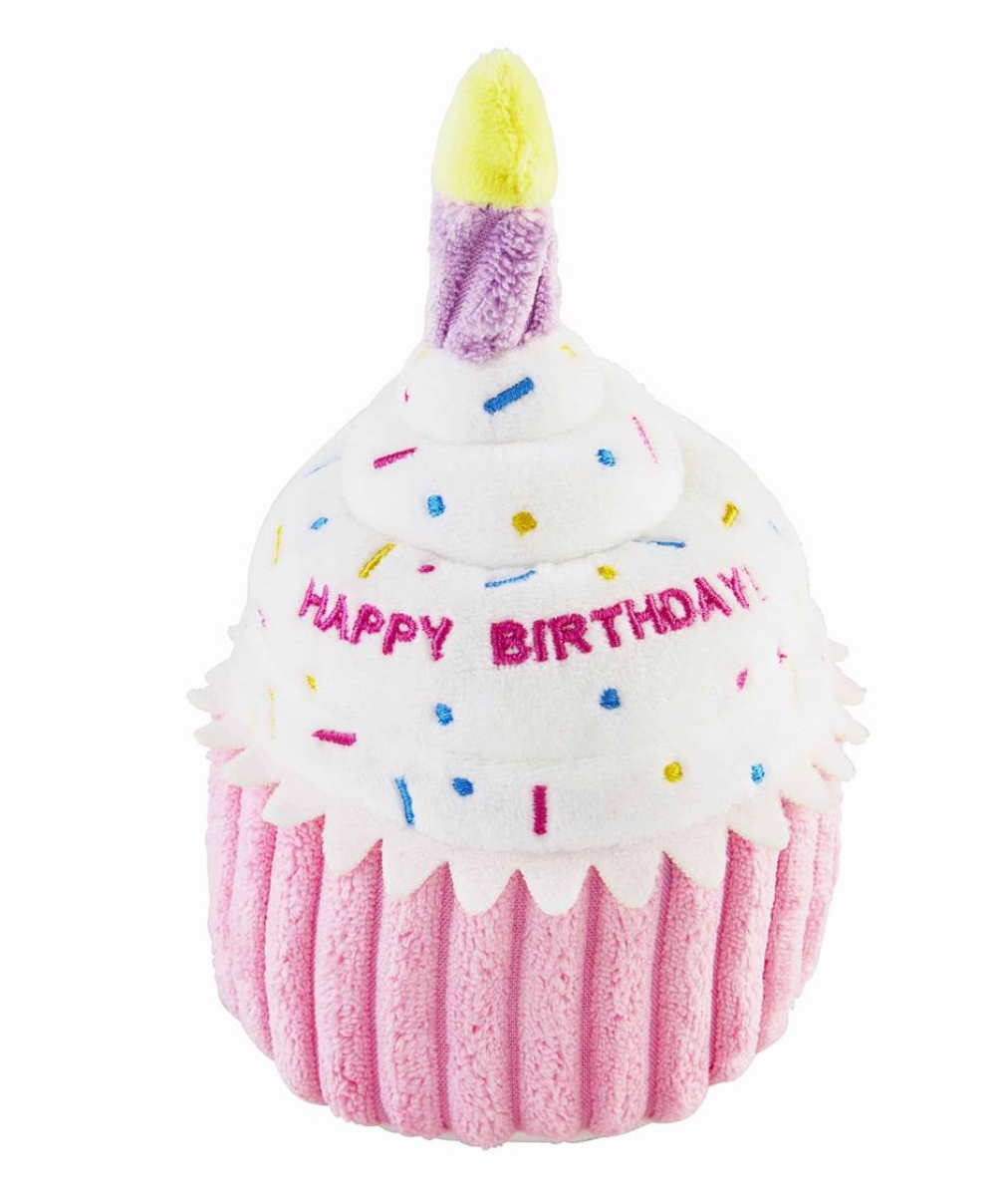 PINK CUPCAKE MUSICAL PLUSH