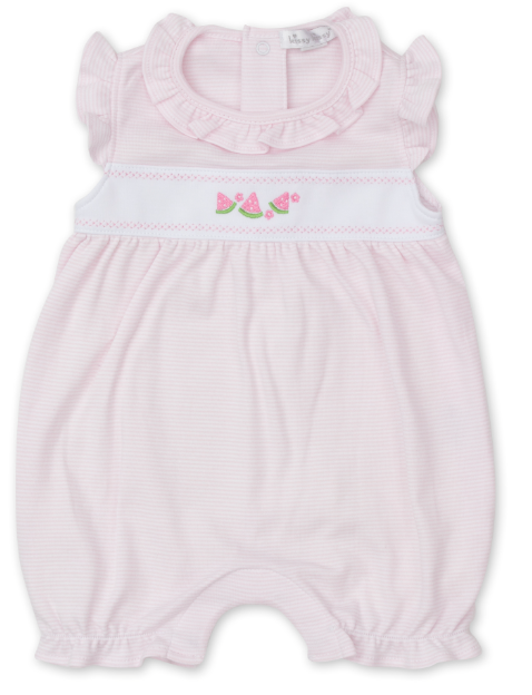 Classic Treasures Short Playsuit Watermelon