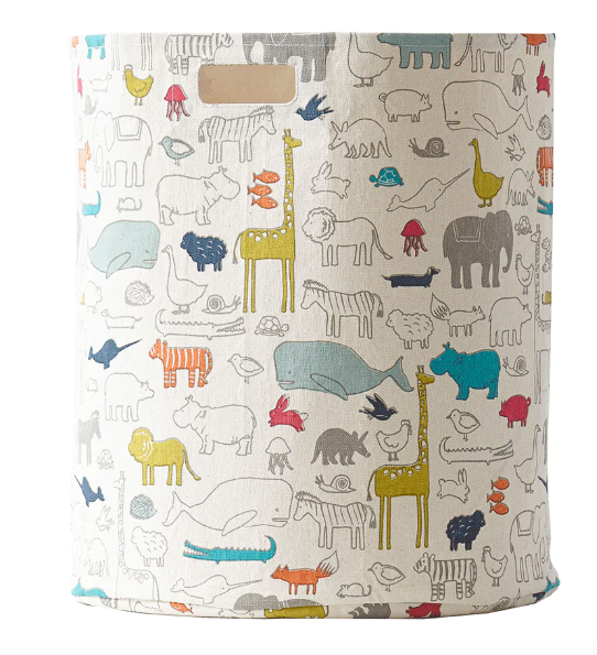 Printed Hamper Noah's Ark