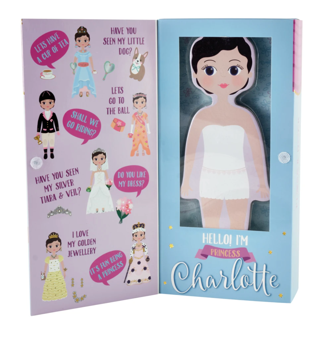 Magnetic Dress Up Doll Charlotte