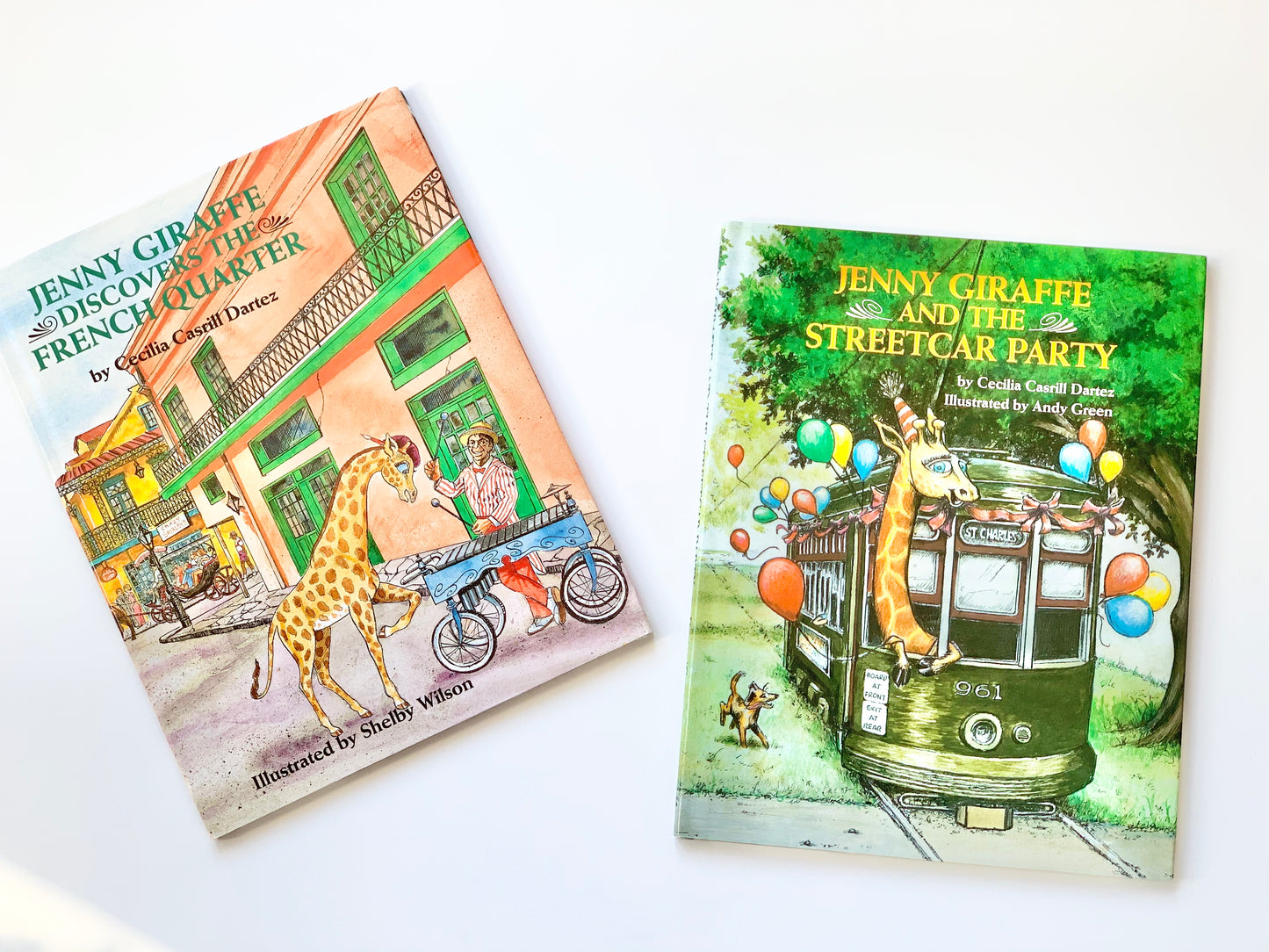 Jenny Giraffe Discovers the French Quarter