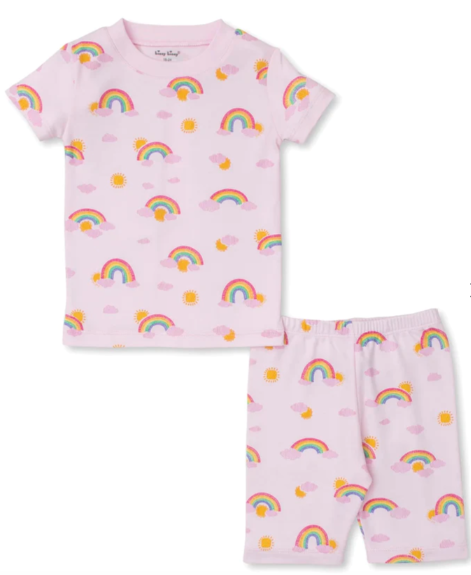 Sunshine Rainbow PJ Short Set