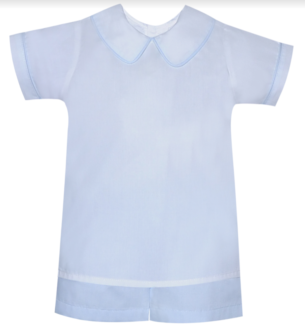 Blue Rhett Short Set