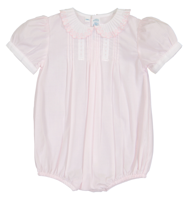 Vintage Scallop Collar Romper 706