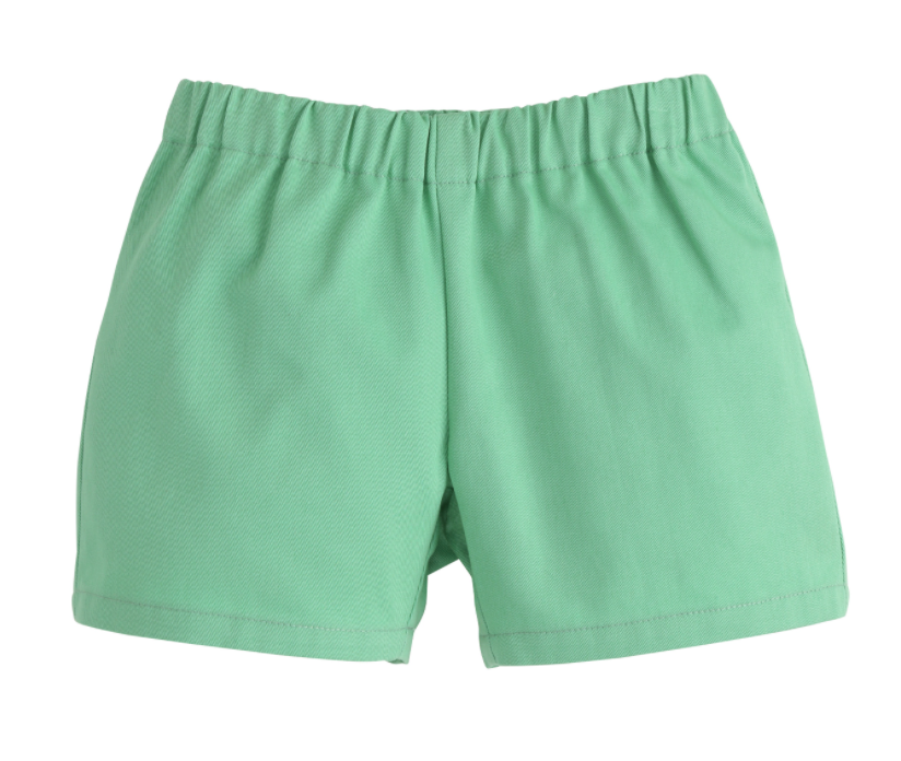Basic Short Green Twill